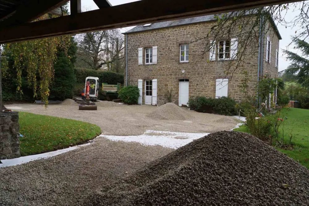 Terrassement près de Périers